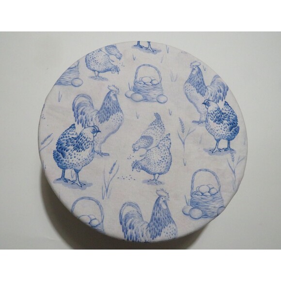 Kitchenaid Bowl Cover, Reversible Chickens Mixing Bowl Cover - Picture 5 of 6